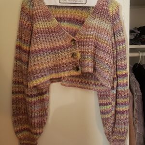 Urban Outfitters colorful sweater